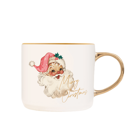 Vintage Santa 17oz. Coffee Mug