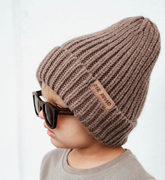 Real Rugged - Slouch Knit Beanie
