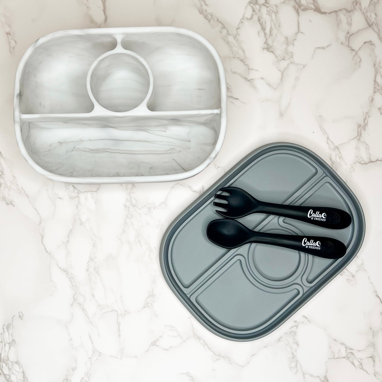 Hayden Bento Box - Marble White