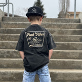 THE MAVERICKS TEE - VINTAGE BLACK