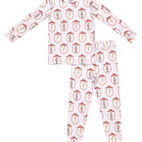Bamboo Two Piece Set | Pink Nutcracker