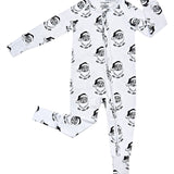 Bamboo Zip Romper | Cool Santa