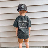 THE MAVERICKS TEE - VINTAGE BLACK