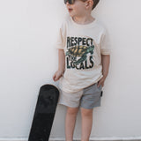 Respect The Locals - T-Shirt (Cream)