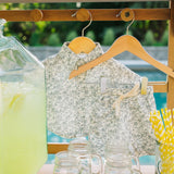 Palm Tree Linen Cotton Shorts