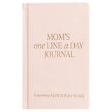 Mom's One Line A Day Leather Journal