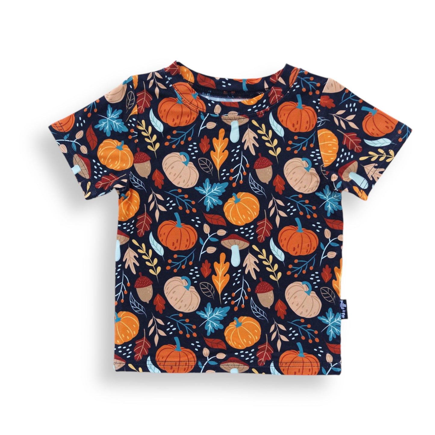 BAMBOO BASIC TEE- Pumpkin Leaves