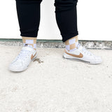 Beige + White Checker