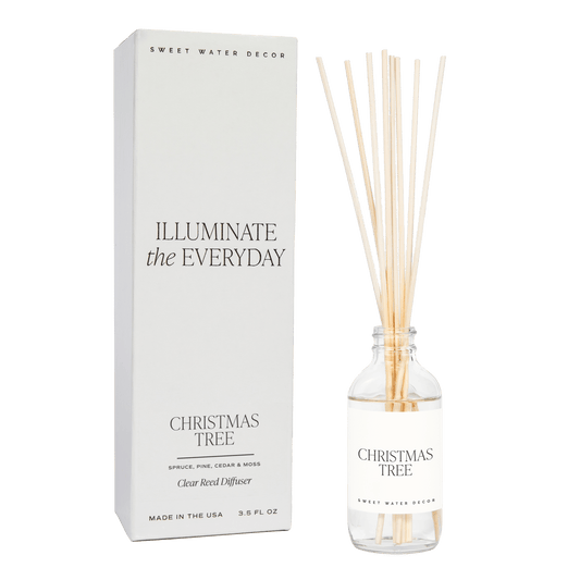 Christmas Tree Clear Reed Diffuser