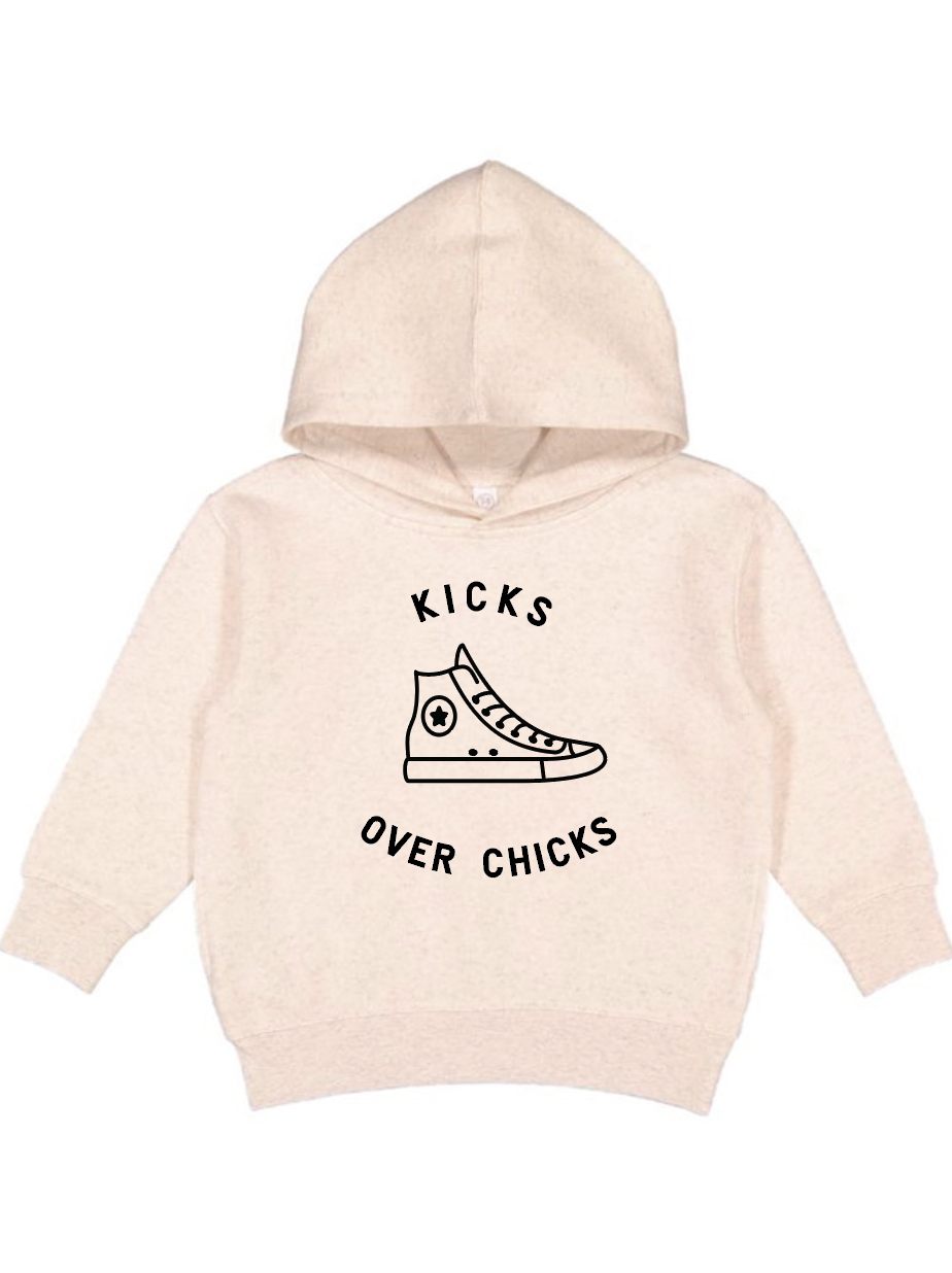 Kicks Over Chicks Hoodie