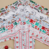 Bamboo Zip Romper | Cool Santa