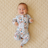 Bamboo Zip Romper | Merry Munchkins