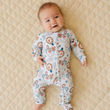 Bamboo Zip Romper | Merry Munchkins
