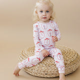 Bamboo Two Piece Set | Pink Nutcracker