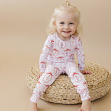 Bamboo Two Piece Set | Pink Nutcracker