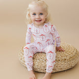 Bamboo Two Piece Set | Pink Nutcracker