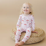 Bamboo Two Piece Set | Pink Nutcracker