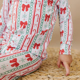 Bamboo Two Piece Set | Retro Candy Cane