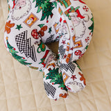 Bamboo Zip Romper | Christmas Vibes