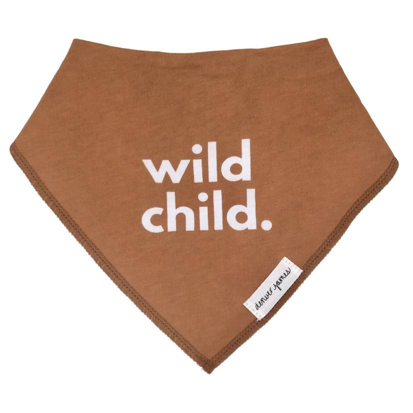 Statement Bandana Bib - Wild Child