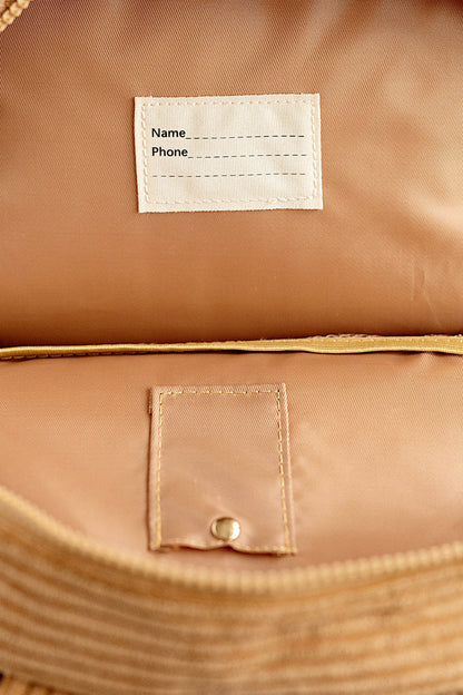 THE PLAY DATE MINI BACKPACK- CAMEL