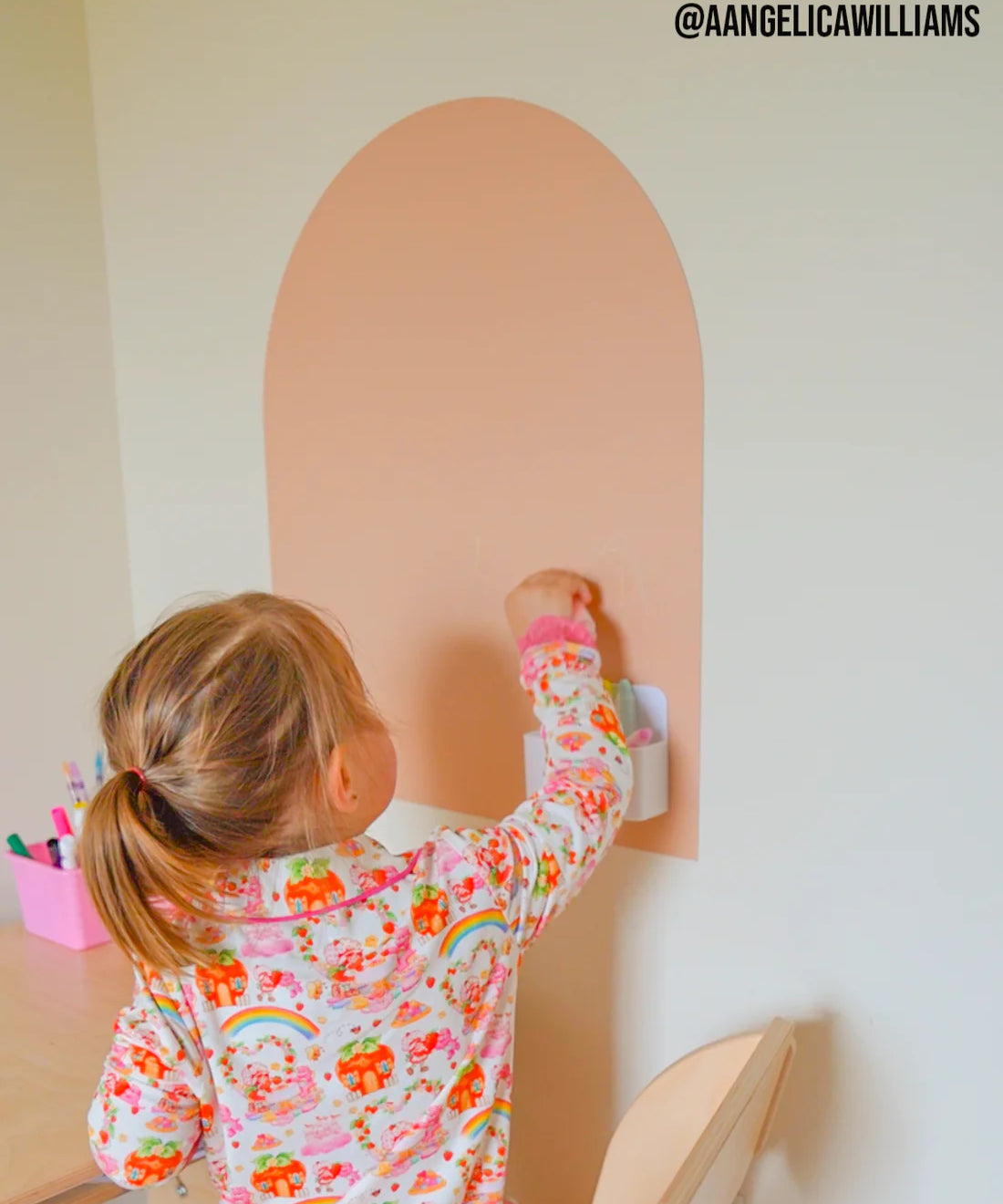 MINI Magic Playwall - Arch Magnetic Art Wall Decal for Small Spaces