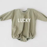 Lucky Sweatshirt Romper - more colors