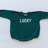 Lucky Sweatshirt Romper - more colors