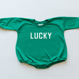 Lucky Sweatshirt Romper - more colors