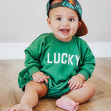 Lucky Sweatshirt Romper - more colors