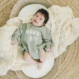 Mama's Boy Sweatshirt Romper - more colors