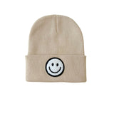 Smiley Beanie | Beige