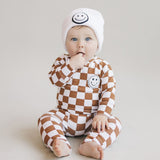 Smiley Beanie | White