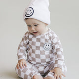 Smiley Beanie | White