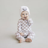 Smiley Beanie | White