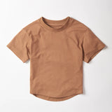 Oversized Bamboo Tee - CARAMEL